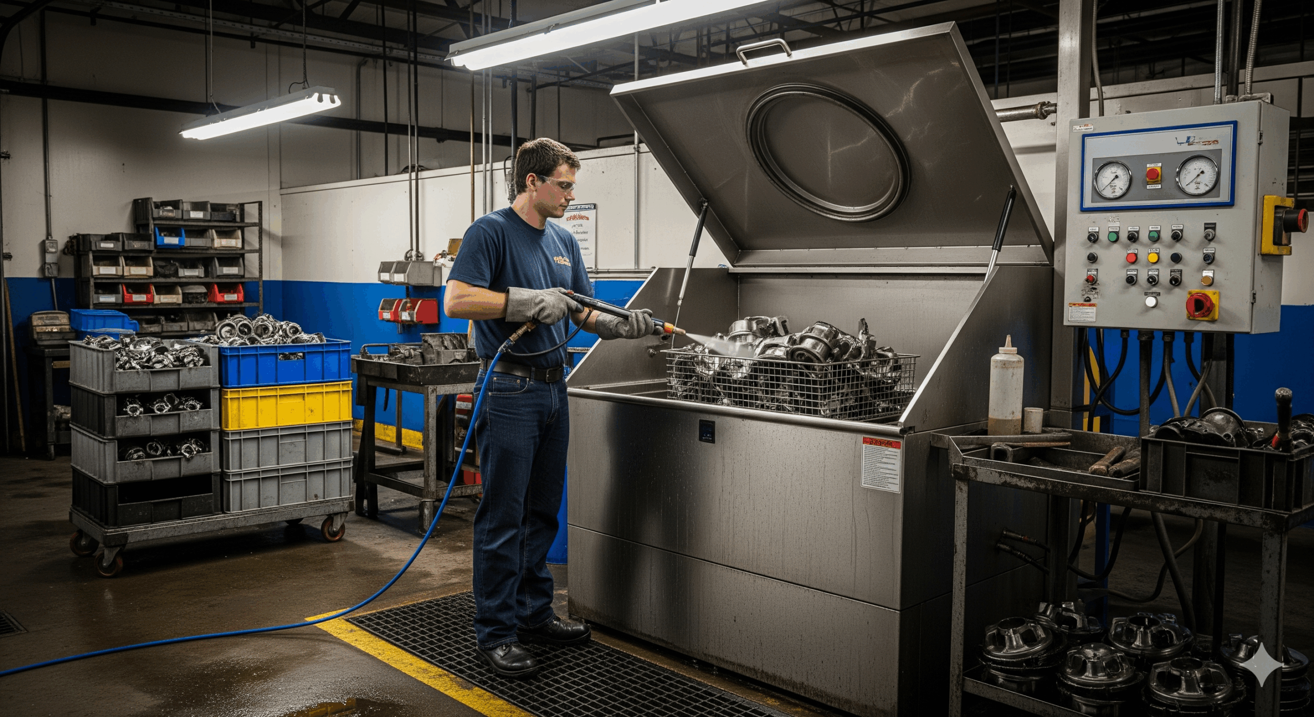 Parts Wash Machine Operator